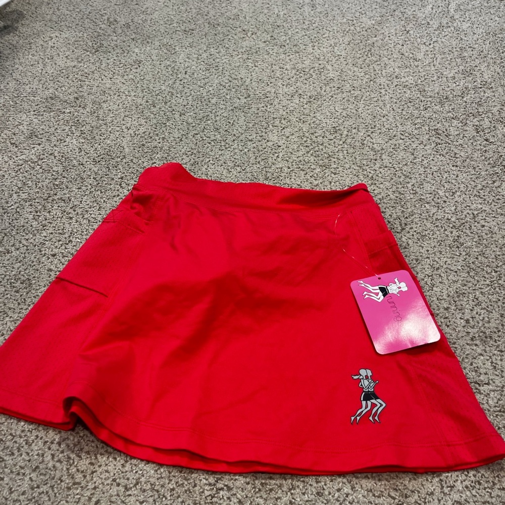 Red Women's Skirt